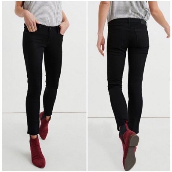 Lucky Brand Ankle Lolita Skinny Black Gray Jeans - Picture 1 of 9